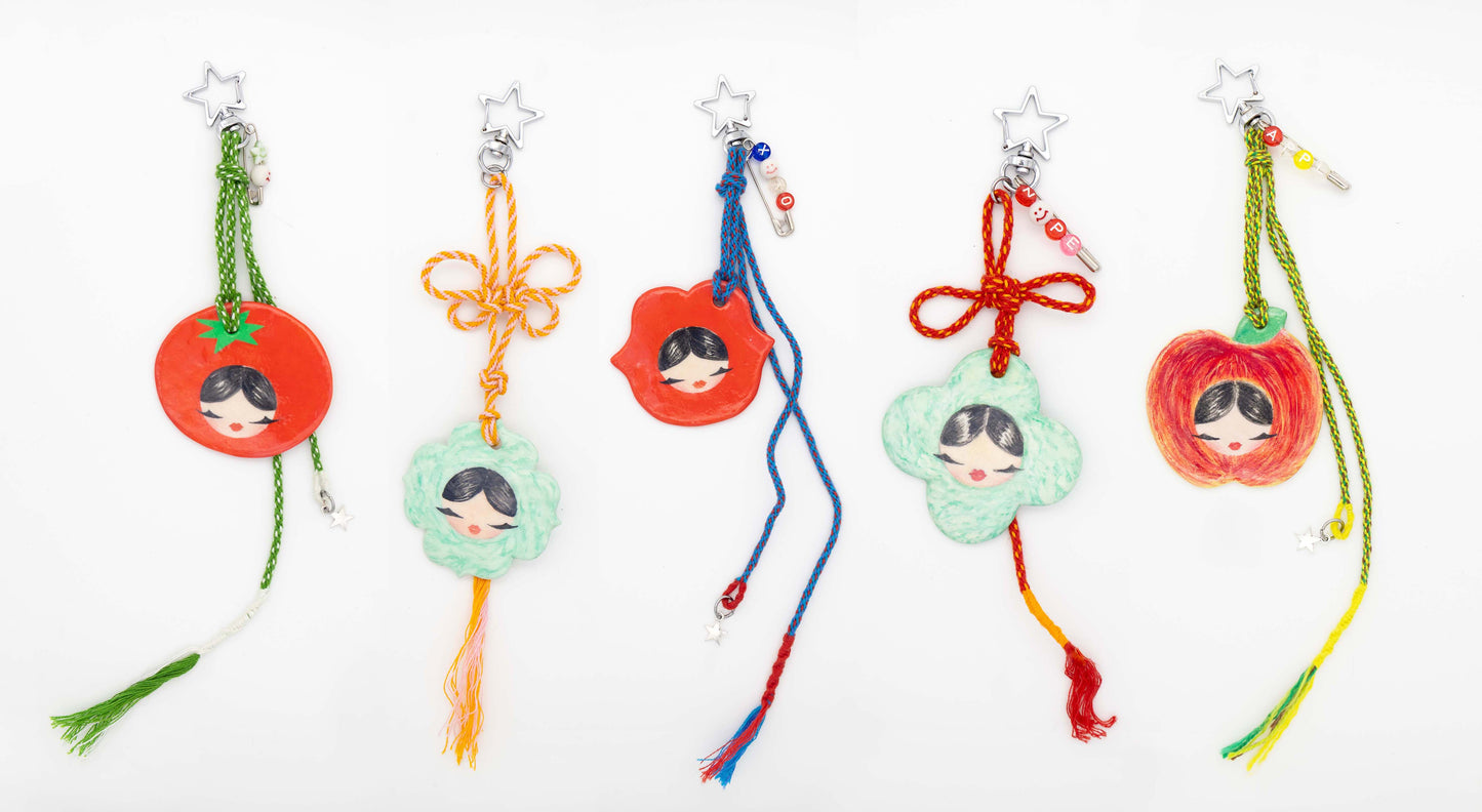lil charms/keychains